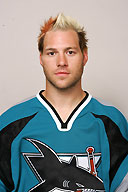 smith Former Shark Mark Smith. Best hair in hockey?